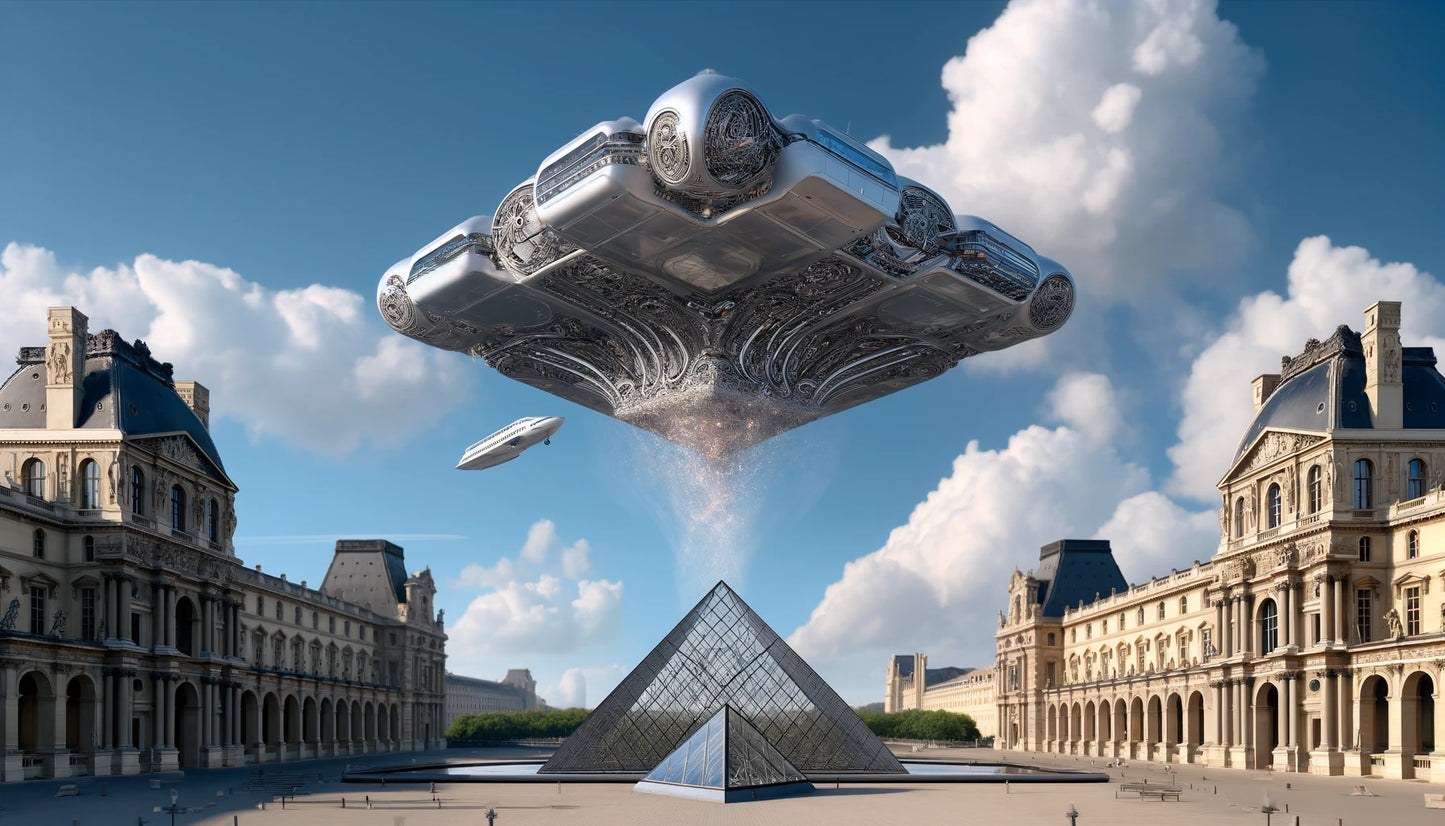 Poster 'Je suis au dessus de la 4070 fibrée fractale'