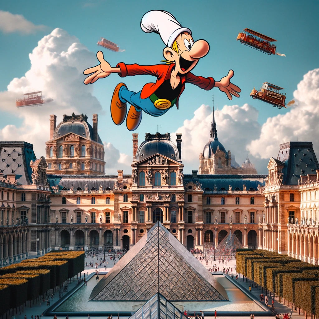 Poster 'J'étais si haut au parc Astérix'