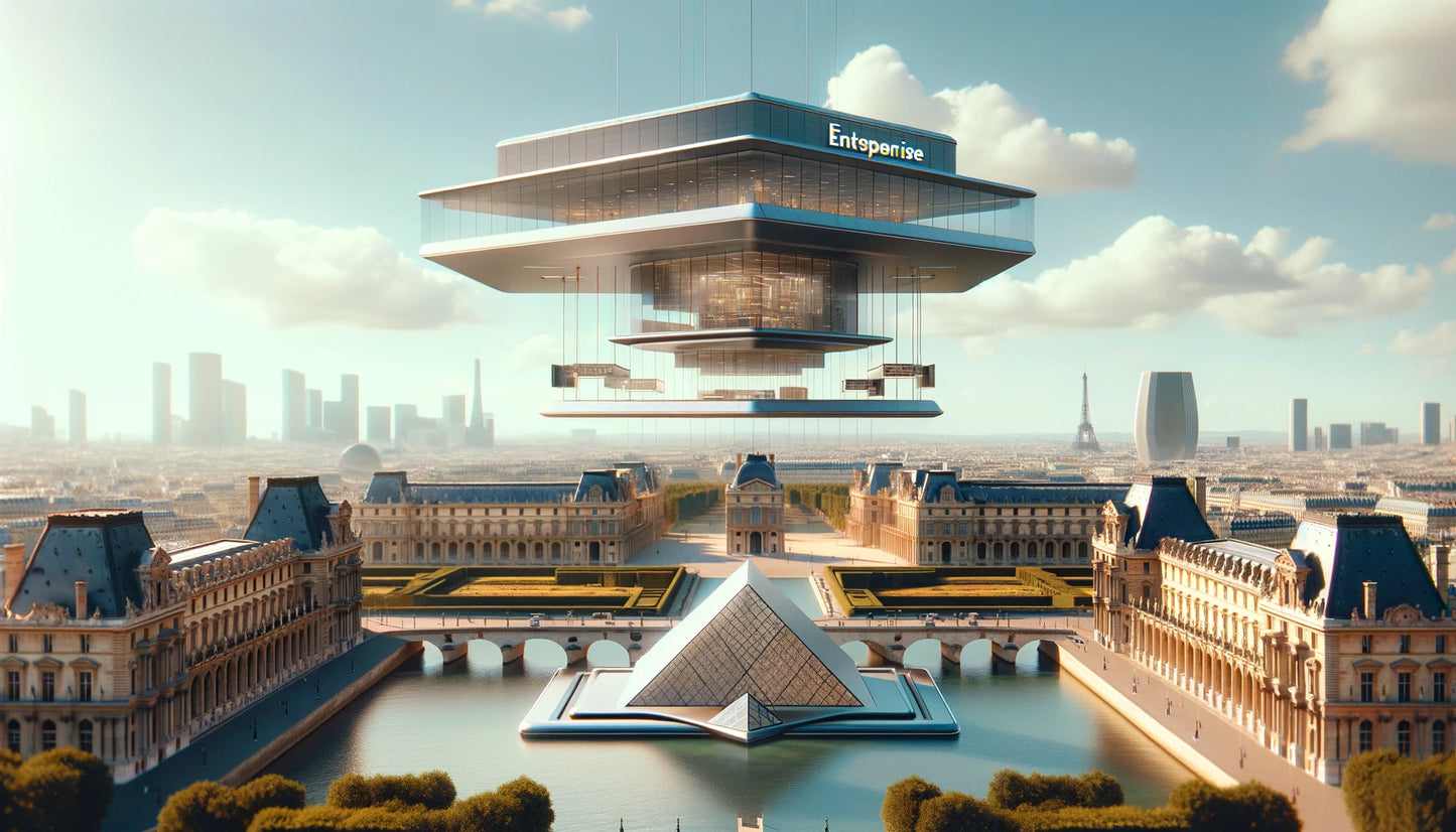 Poster 'Ce magasin n'est pas là grâce à vg, il est uniquement là grâce à moi'