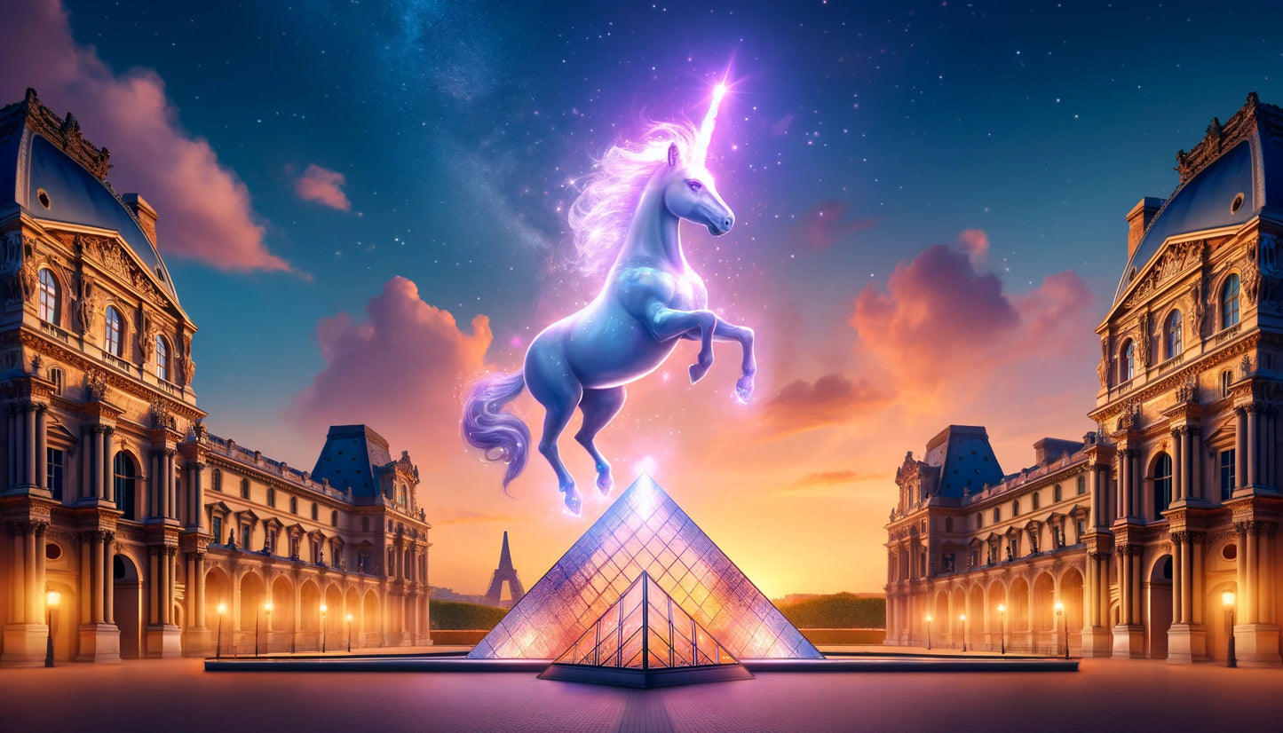 Poster 'Je suis une licorne'