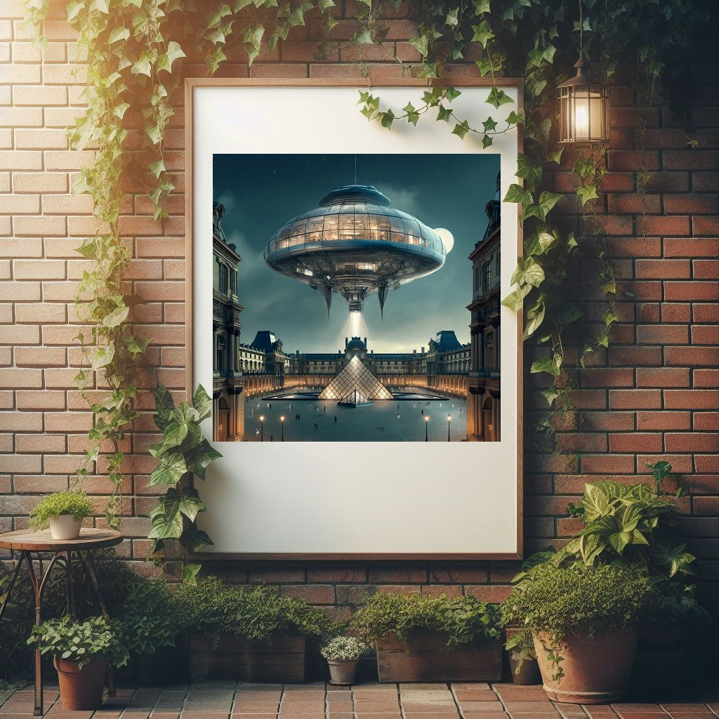 Poster 'Anti absence d'absence d'identité'