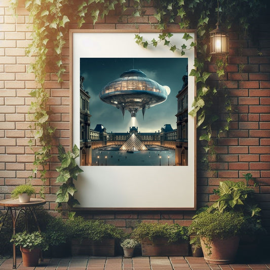 Poster 'Anti absence d'absence d'identité'