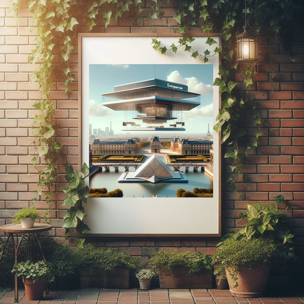 Poster 'Ce magasin n'est pas là grâce à vg, il est uniquement là grâce à moi'