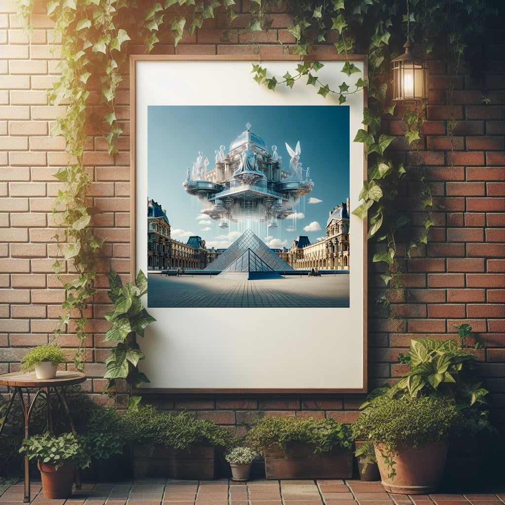 Poster 'Dans mon monde personne n'a la tête coupée'