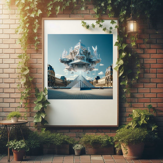 Poster 'Dans mon monde personne n'a la tête coupée'