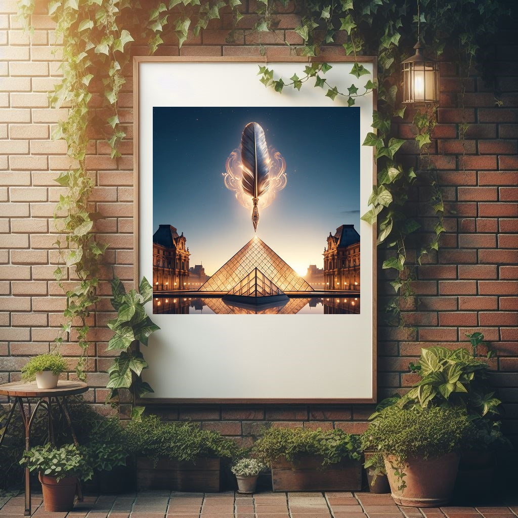 Poster 'Deiwa écrit ma vie avec sa plume'