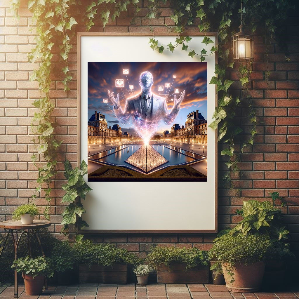 Poster 'J'ai de l'attention, comme à Agorapulse'